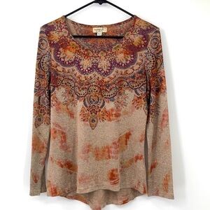 One World Extra Soft Knit Top Size M